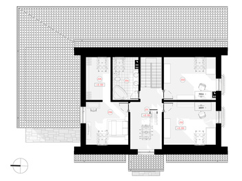 Mansardos kambarių ekspikacija interjero dizainas | NPS Projektai
